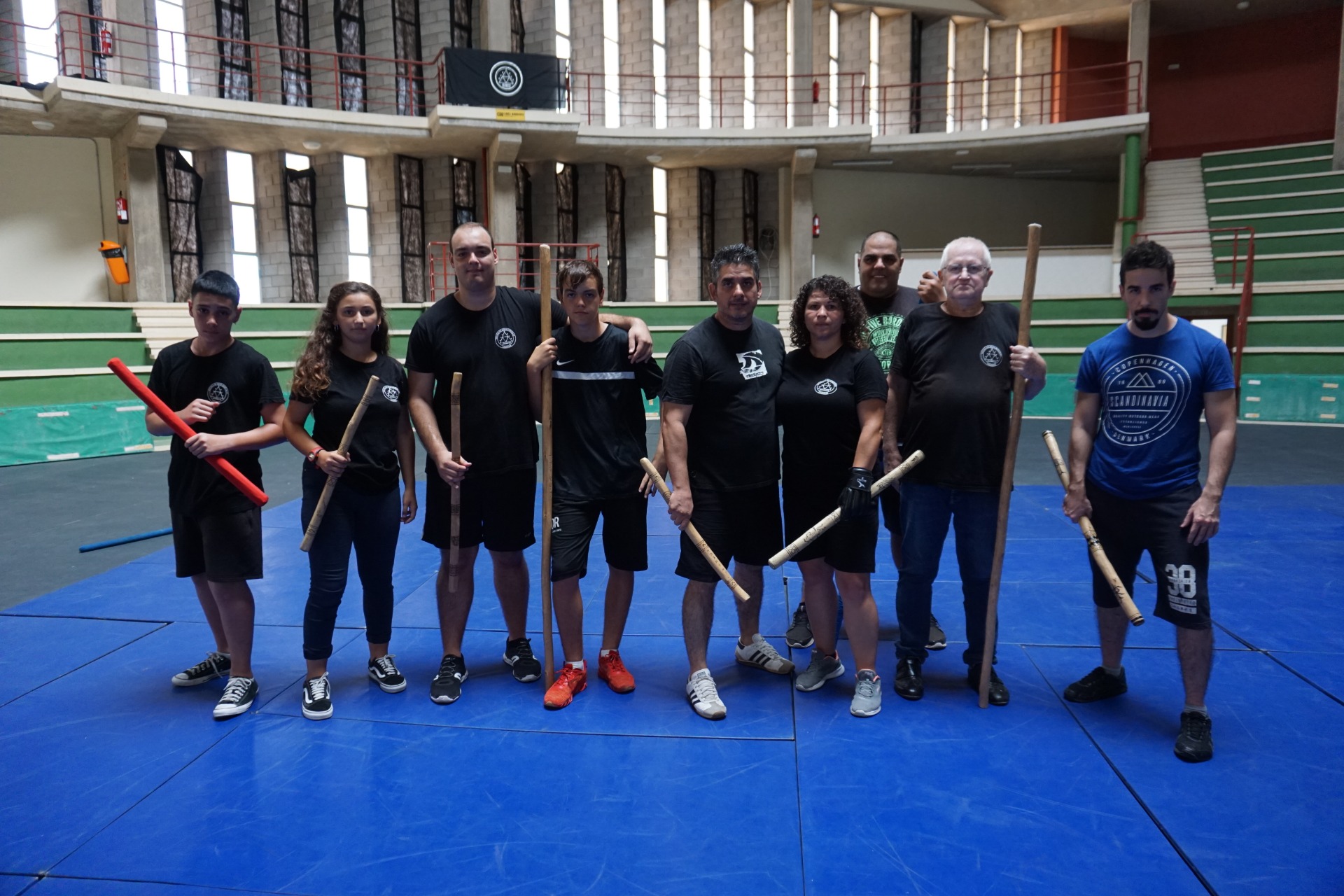 El club cuenta con deportistas de todas las edades. Foto: Dácil P.